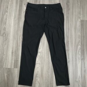 Lululemon Chino ABC Pants Dark Gray Warpstreme Mens 32 Summer 2021